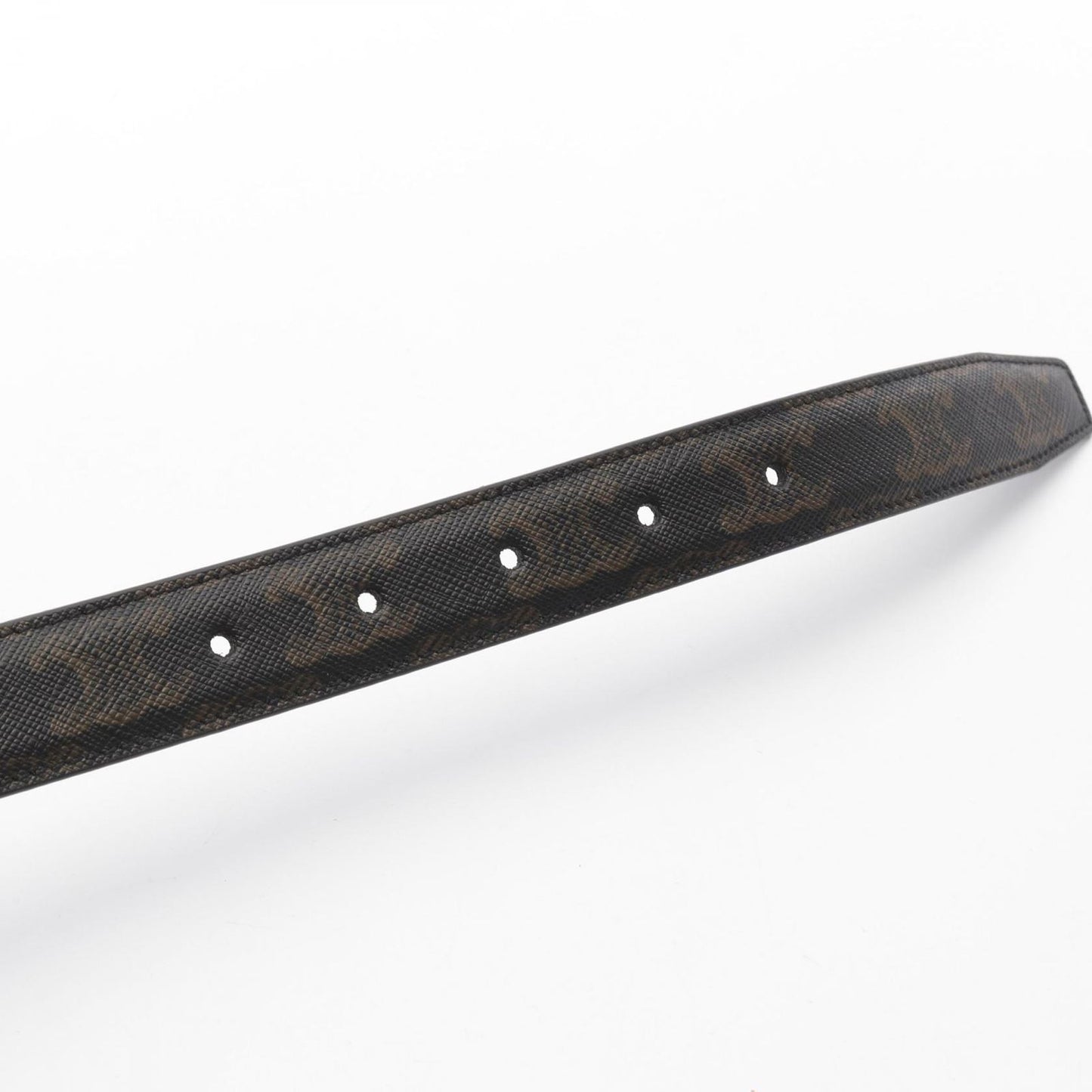 CELINE Medium Triomphe Belt in Black Leather - New