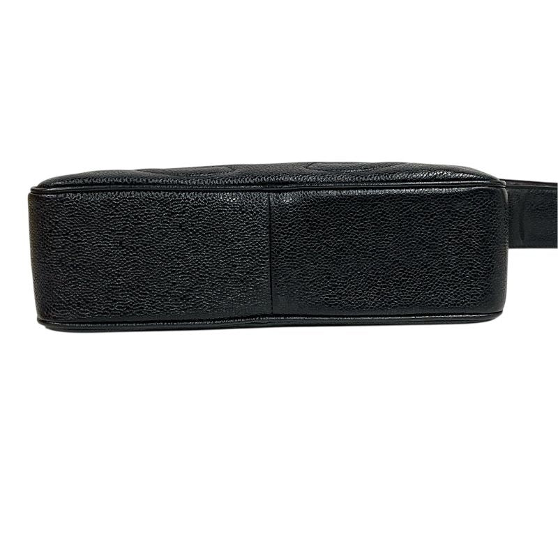 CHANEL Triple Caviar Leather Shoulder Bag - Timeless Elegance