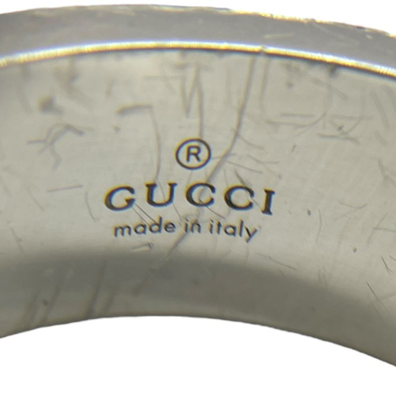 GUCCI G Ring 925 Silver - Exquisite Men's Jewelry