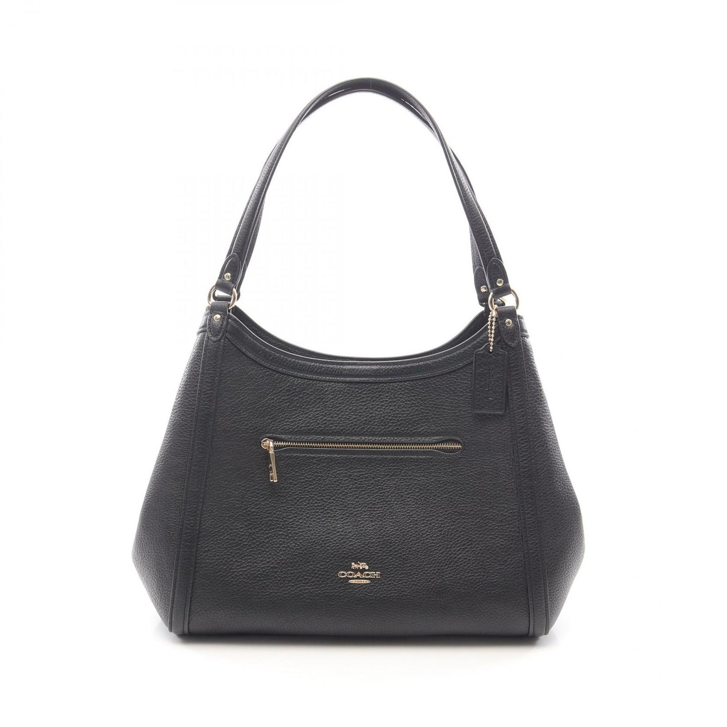 COACH Christie Shoulder Bag in Black Leather - Timeless Elegance