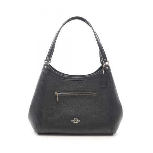 COACH Christie Shoulder Bag in Black Leather - Timeless Elegance