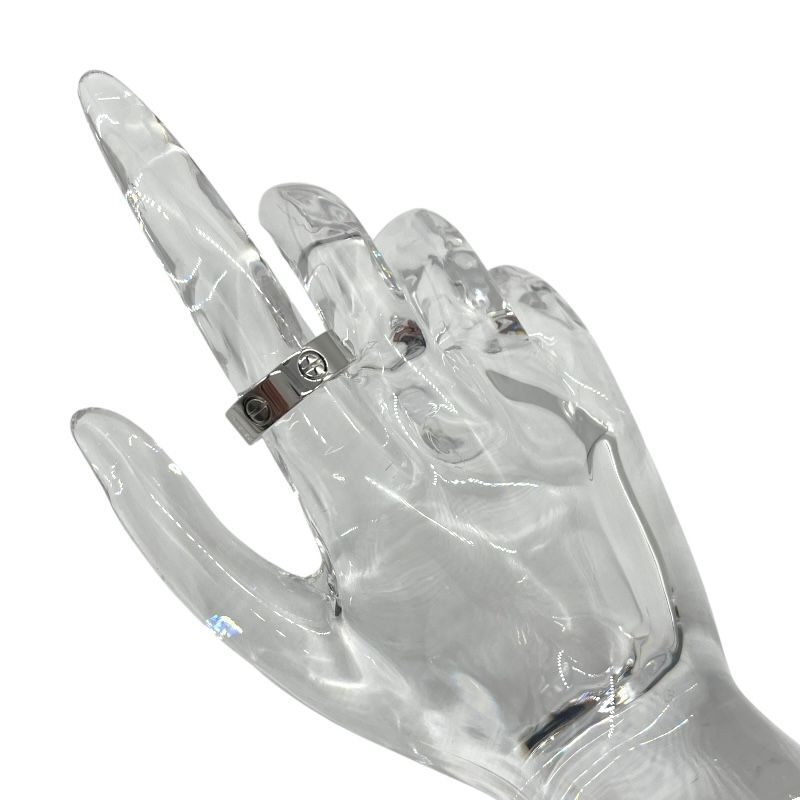 Cartier Love Ring in 750WG - Timeless Elegance