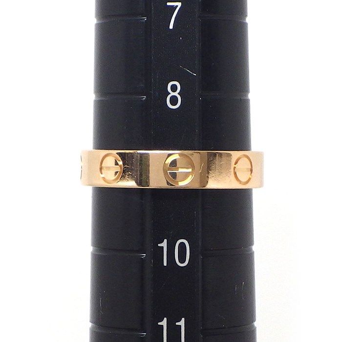 Cartier Love Ring Small Model K18PG - Timeless Elegance