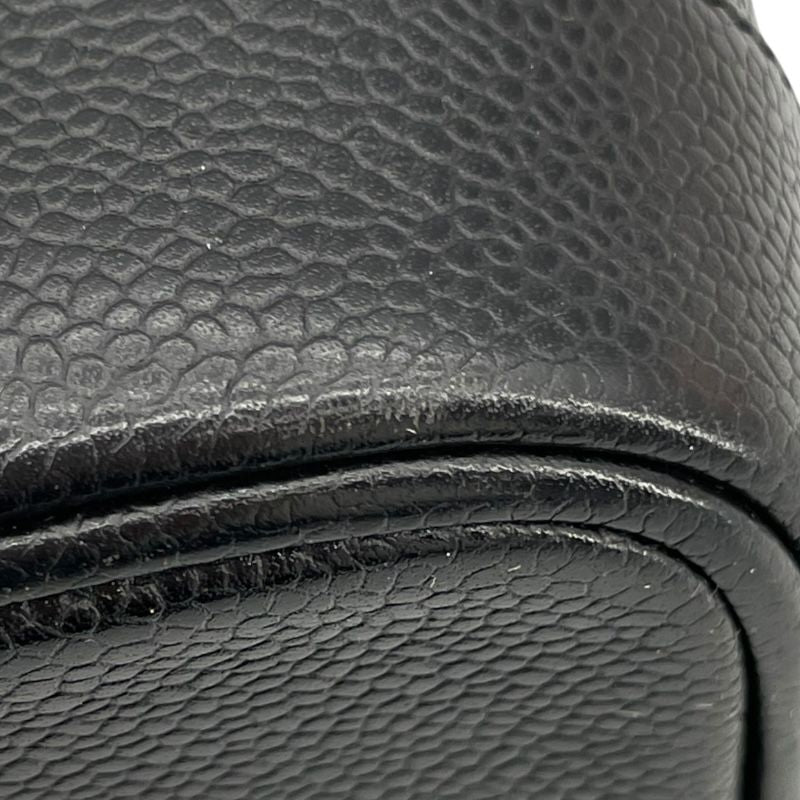 CHANEL Vanity A01998 Black Caviar Skin Handbag - Timeless Elegance