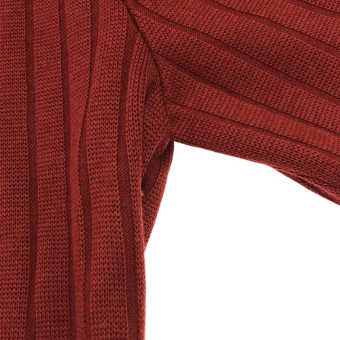 CELINE Red Wool Knit Dress - Timeless Elegance