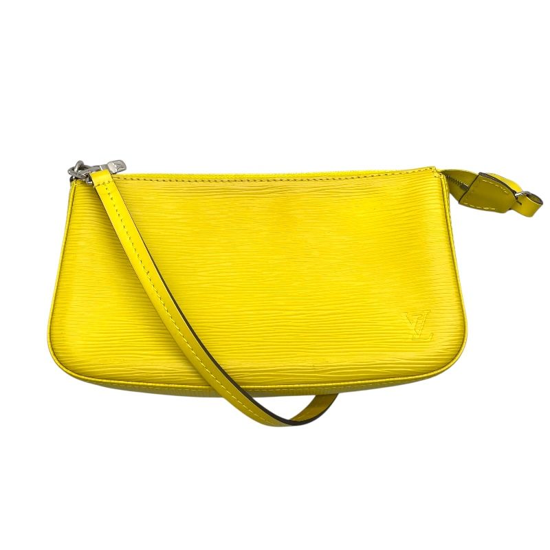 Louis Vuitton Pochette Accessoires M40975 Yellow Epi Handbag