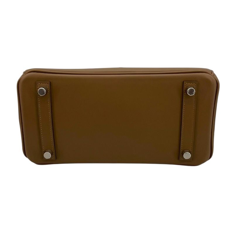 HERMES Birkin 25 Y Stamp Beige de Weimar/SV Hardware Handbag