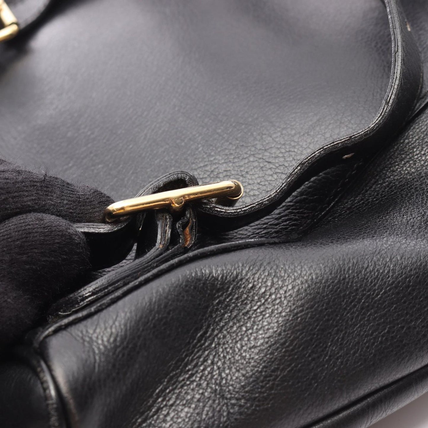 GUCCI Bamboo Mini Backpack in Black Leather - Timeless Elegance