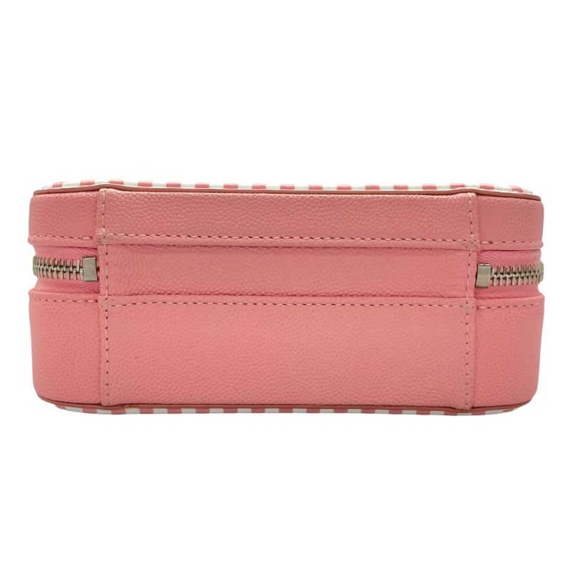 CHANEL CC Fig Leaf Shoulder Bag A93342 - Pink Caviar Skin