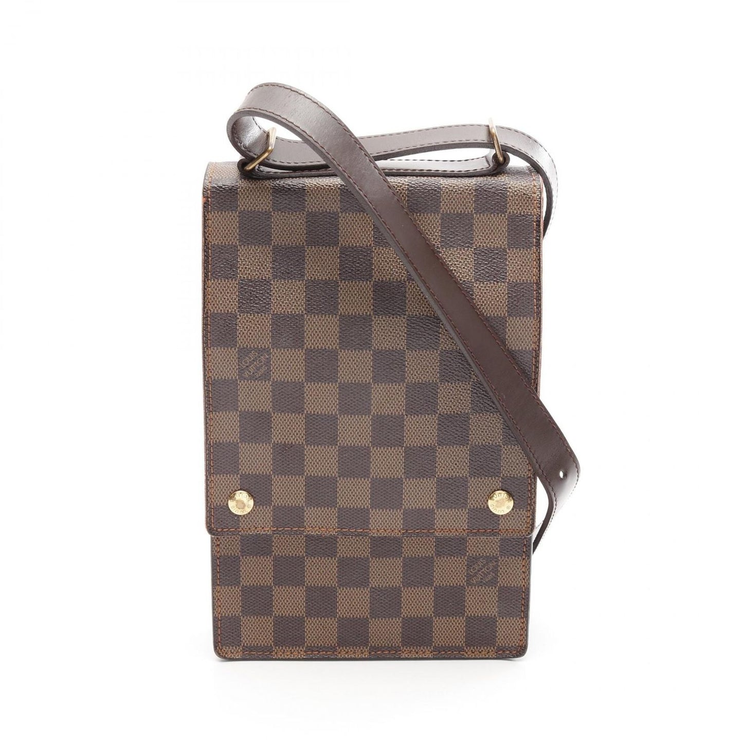 Louis Vuitton Portobello Damier Ebene Shoulder Bag - Timeless Elegance