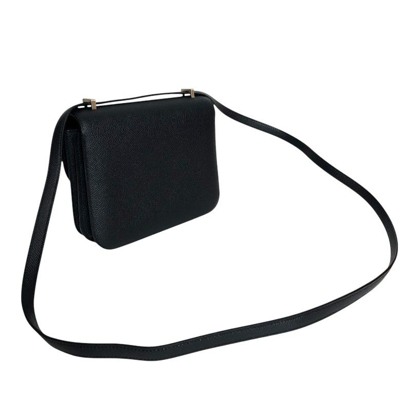 HERMES Constance 3 Mini Black & Gold Hardware - Timeless Elegance