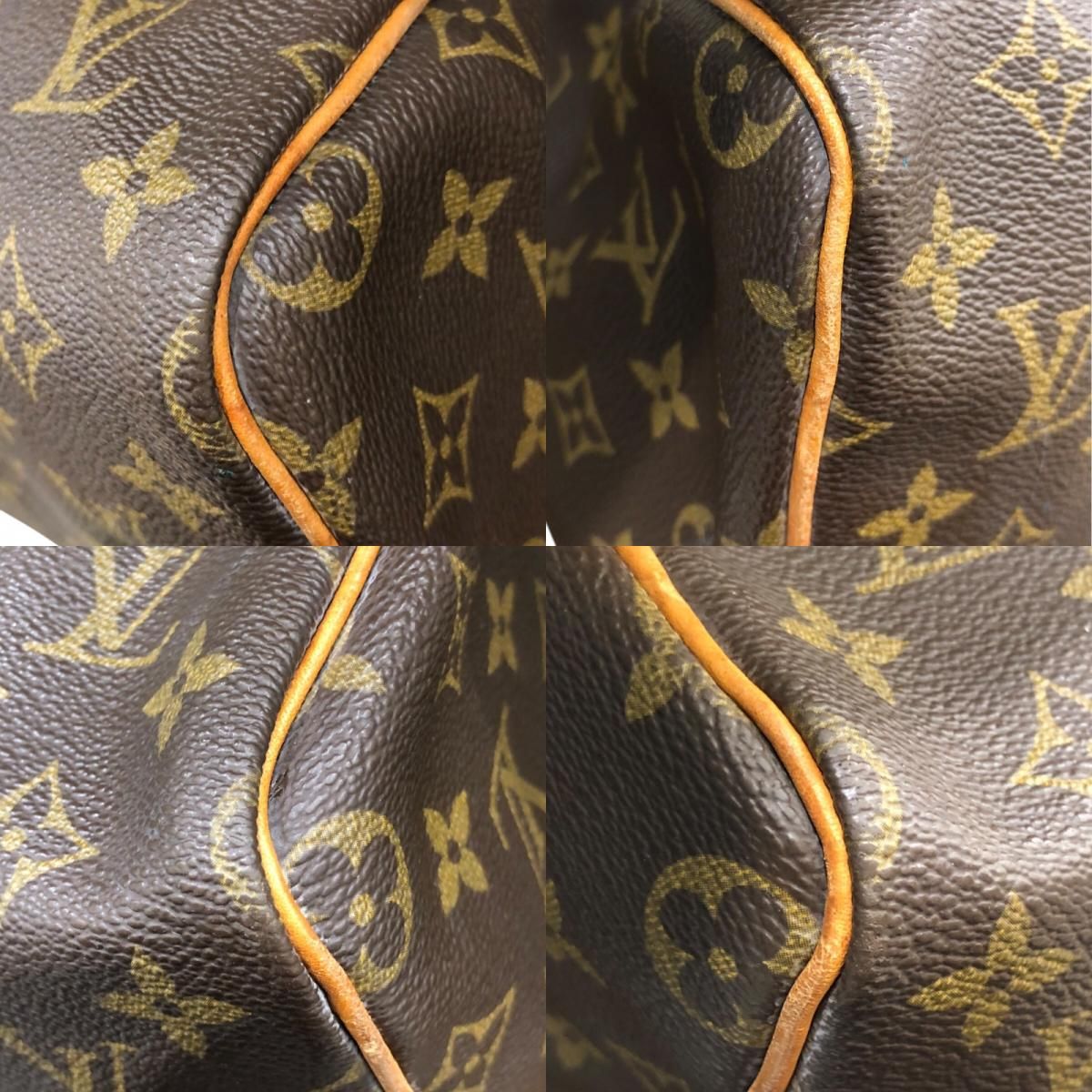 Louis Vuitton Speedy 30 Monogram Canvas Handbag - Brown