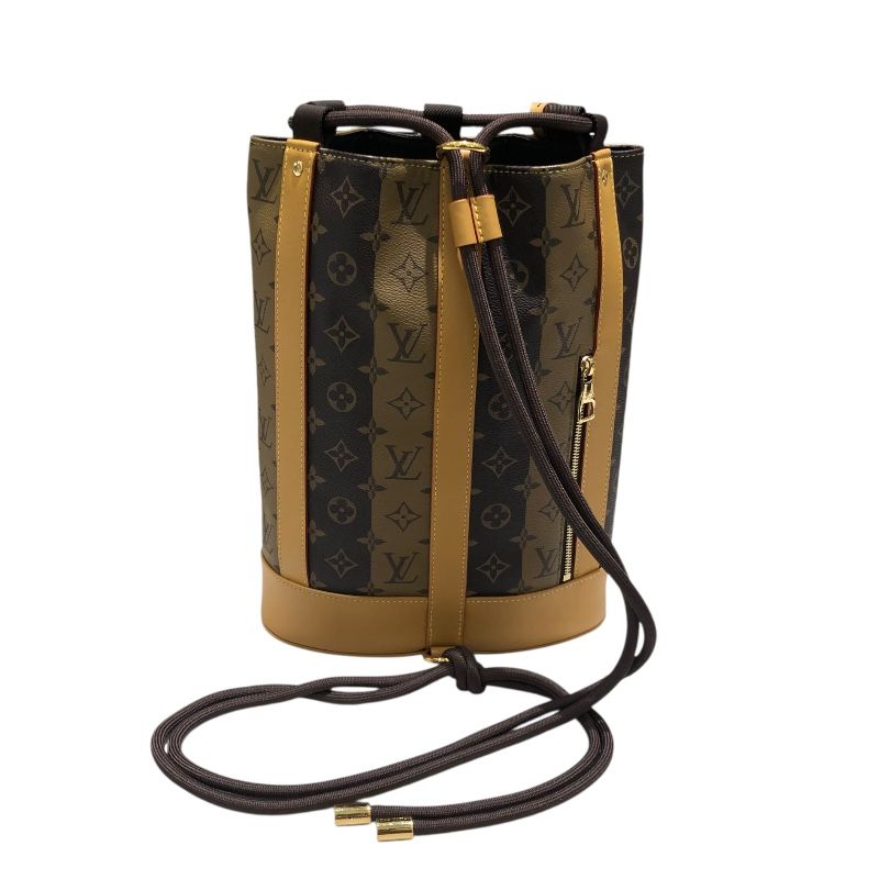 Louis Vuitton NIGO Collaboration Randonnee Messenger Bag - Brown PVC