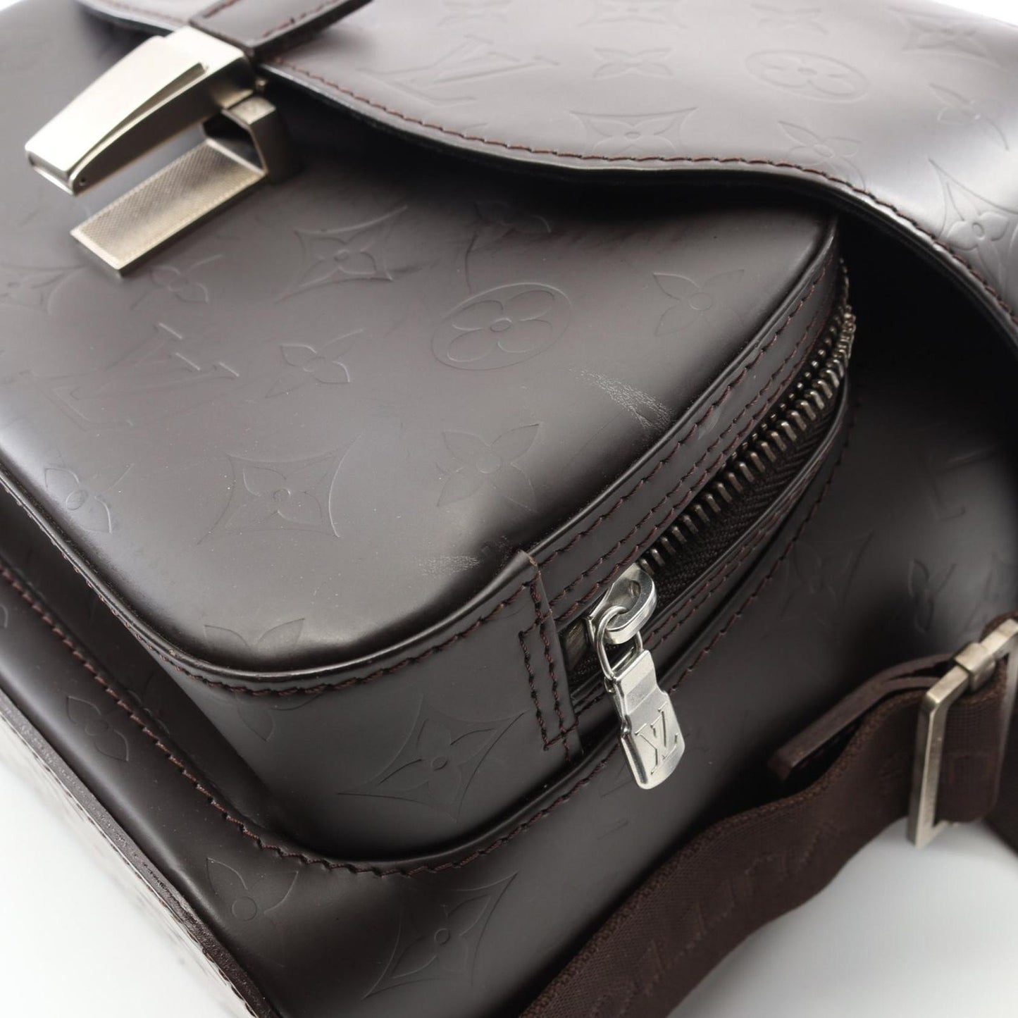 Louis Vuitton Charlie Monogram Glacé Shoulder Bag - Timeless Elegance