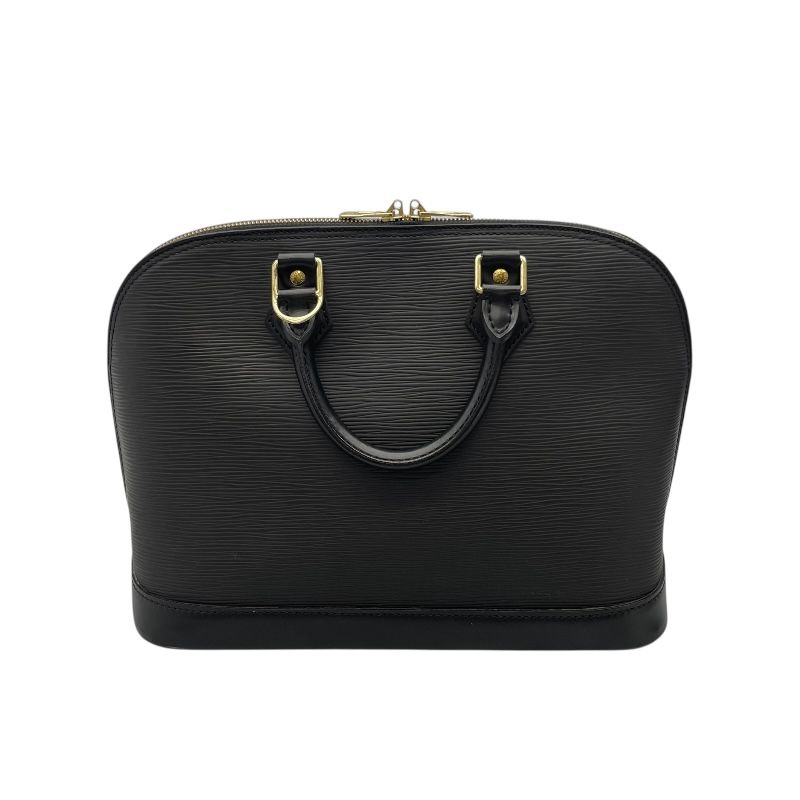 Louis Vuitton Alma M52142 Black Epi Leather Handbag - Timeless Elegance