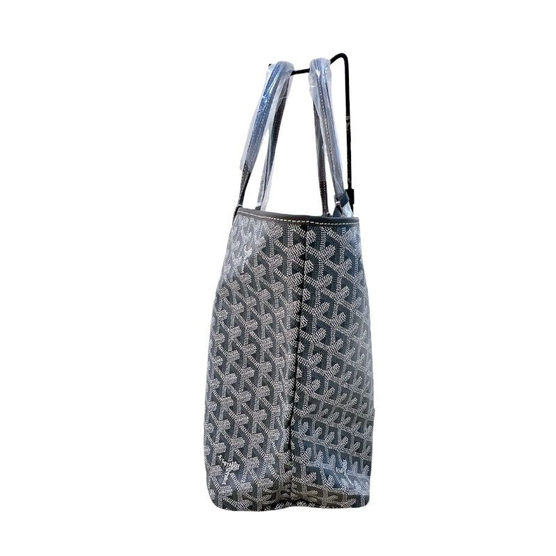 GOYARD Saint Louis PM Grey Goyardine Canvas Tote Bag for Women
