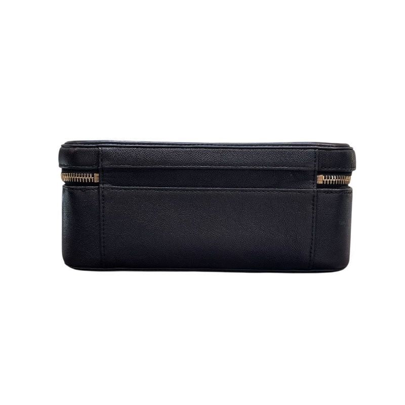 CHANEL CC Filigree Vanity Bag A93344 - Black Caviar Leather