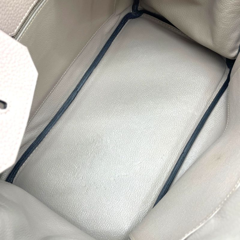 HERMES Birkin 35 in Turtledove Grey with Gold Hardware