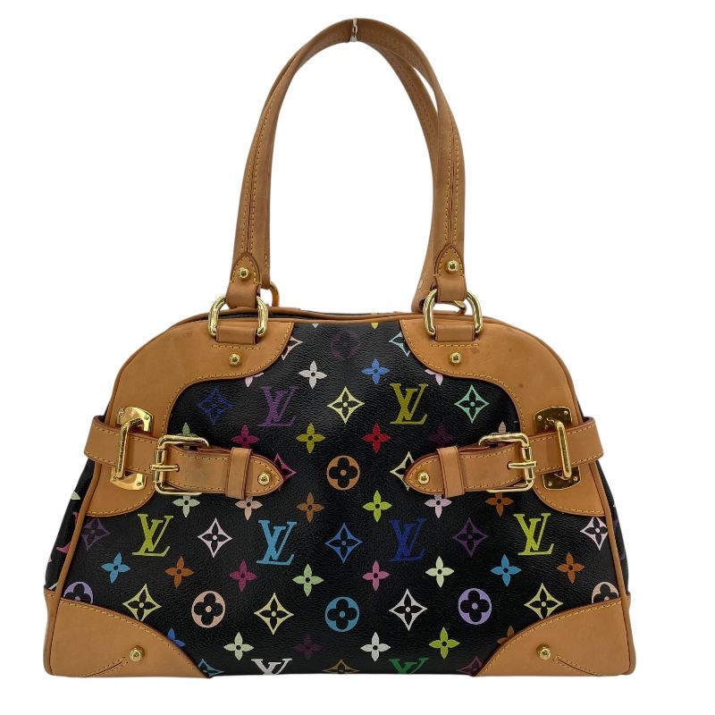 Louis Vuitton Claudia M40194 Noir Monogram Multicolor Handbag