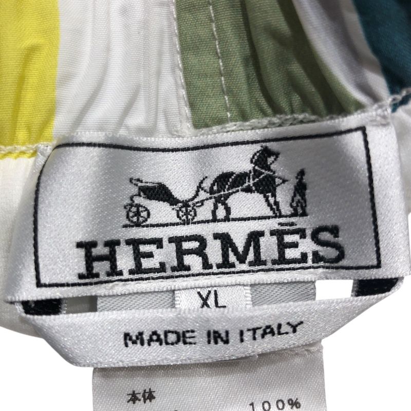 HERMES Patterned Swim Shorts - Exclusive Men's Nylon Collection