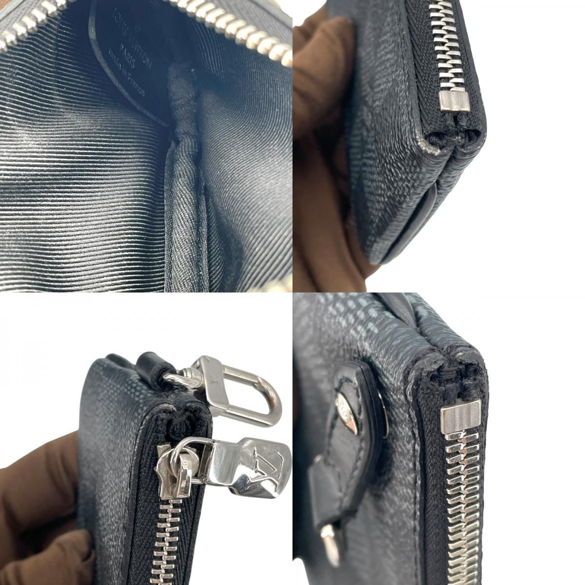 Louis Vuitton Trio Messenger Bag - Black Damier Graphite 3D