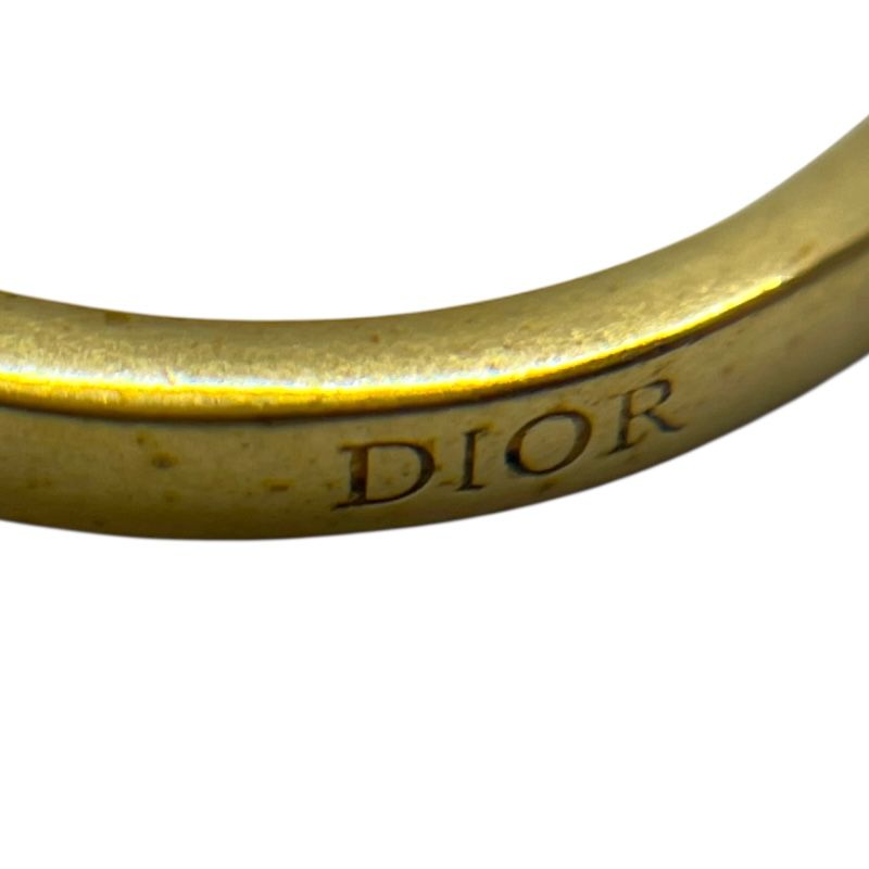 Christian Dior Code Triple Ring in Gold and Pink Metal