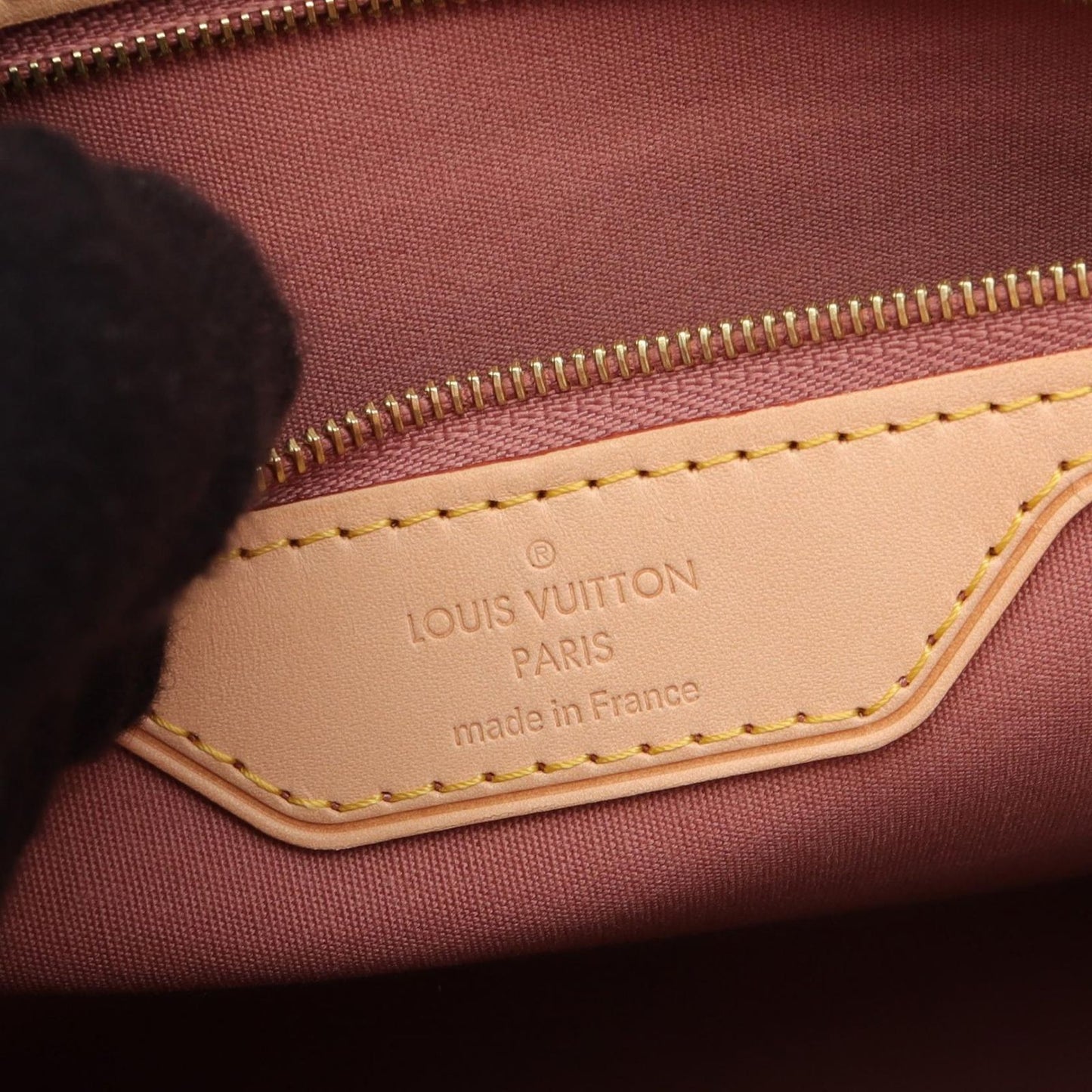 Louis Vuitton Catalina NS Tote Bag in Rose Velours Leather