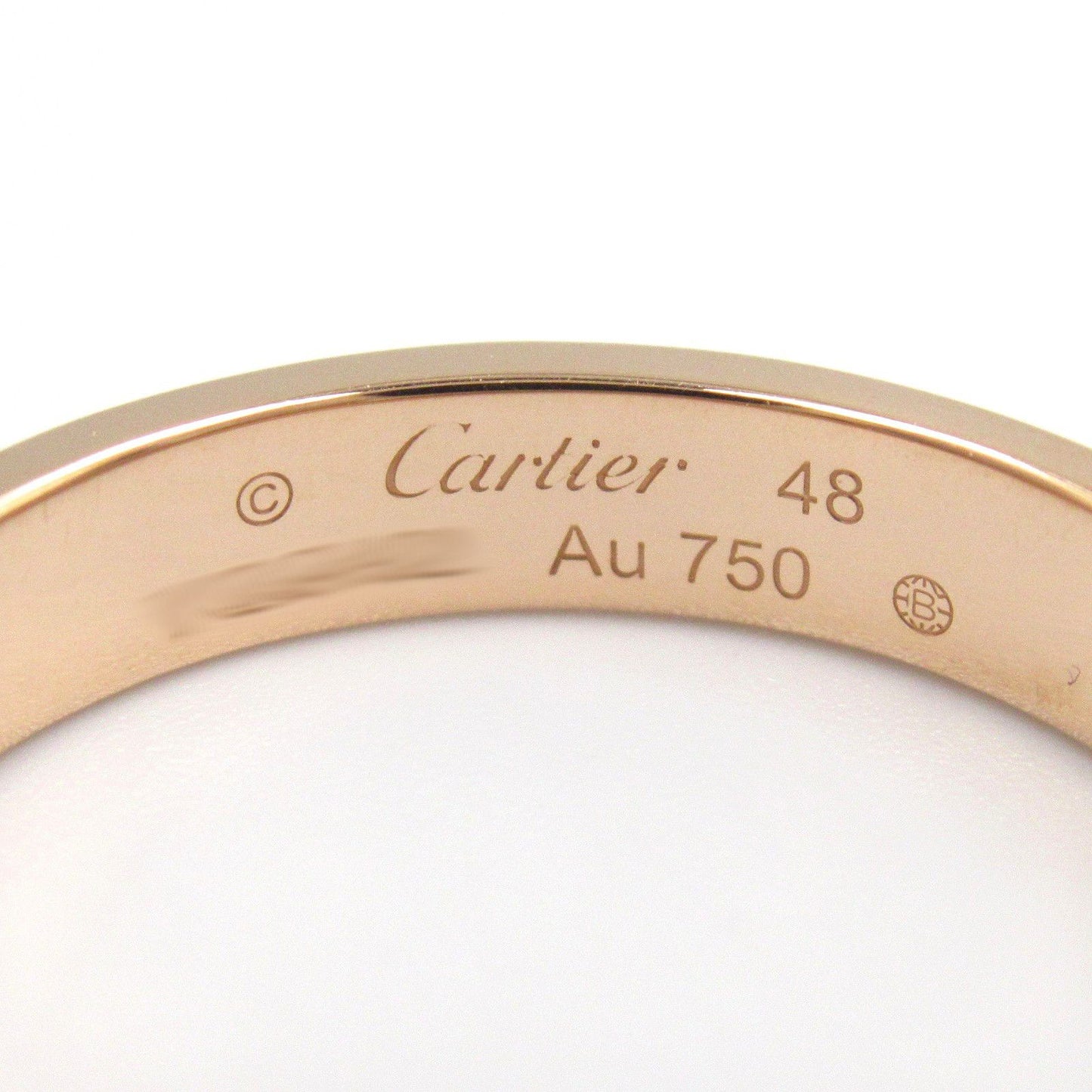 Cartier Mini Love Ring in 18K Pink Gold - Timeless Elegance