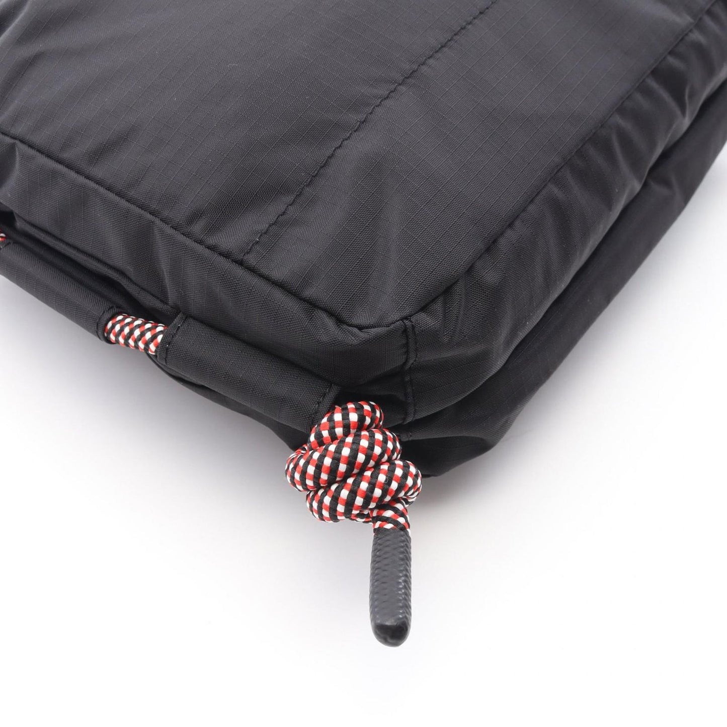 HUNTER Travel Ripstop Sacoche - Black Nylon Shoulder Bag