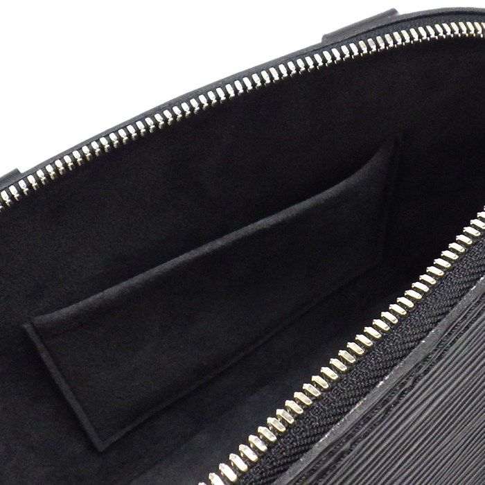Louis Vuitton Alma BB Handbag in Black Epi Leather - Timeless Elegance
