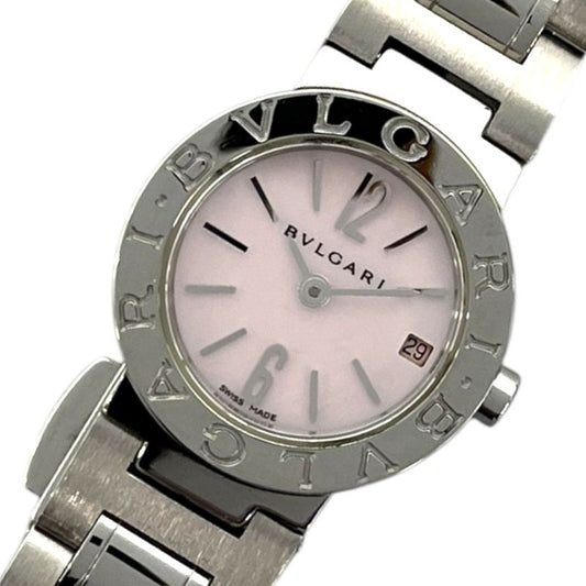 BVLGARI Bulgari Bulgari Pink Shell SS Women's Watch BB23SS
