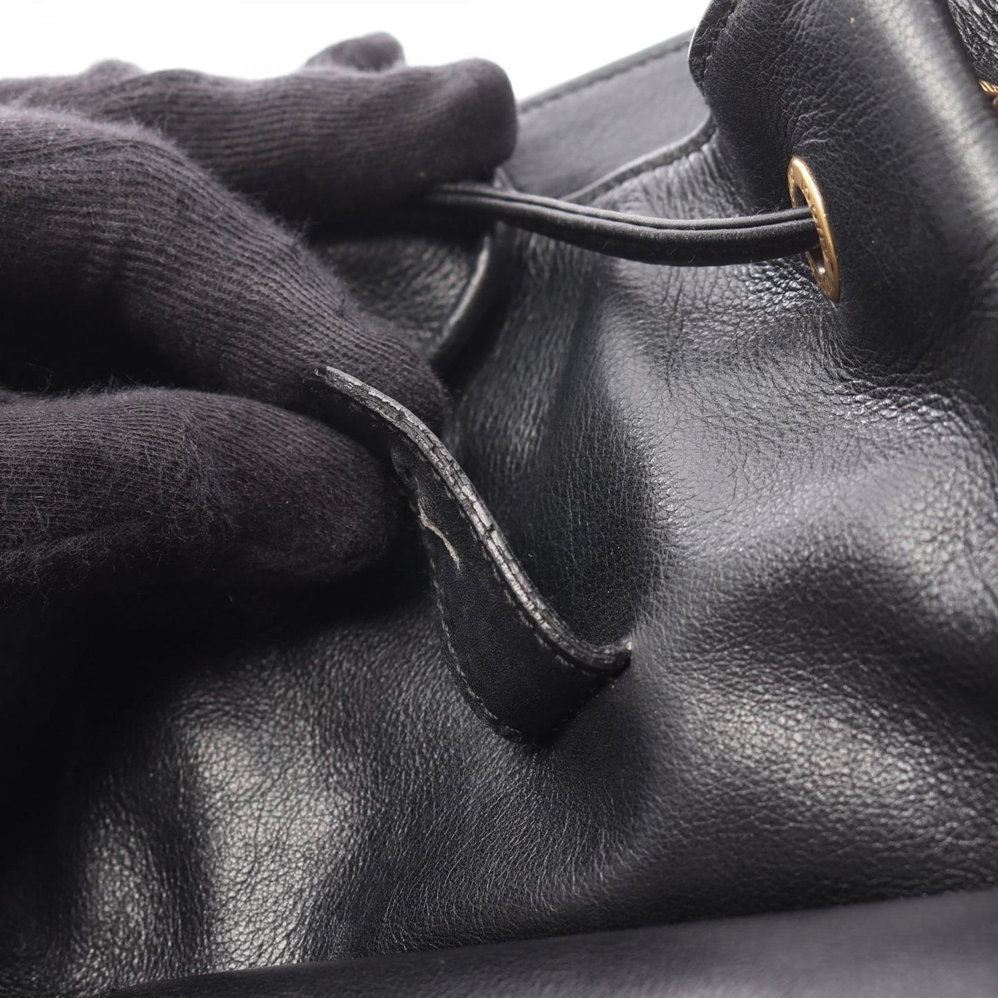 GUCCI Bamboo Mini Backpack in Black Leather - Timeless Elegance