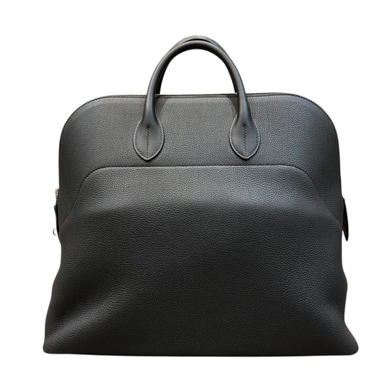 HERMES Bolide à Dos Black Togo & Swift Leather Tote Bag