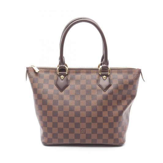 Louis Vuitton Saleya PM Damier Ebene Tote Bag - Timeless Elegance