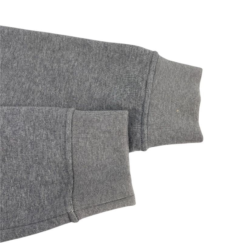 HERMES Leather Tape Pocket Sweatshirt in Gray - Men's XL