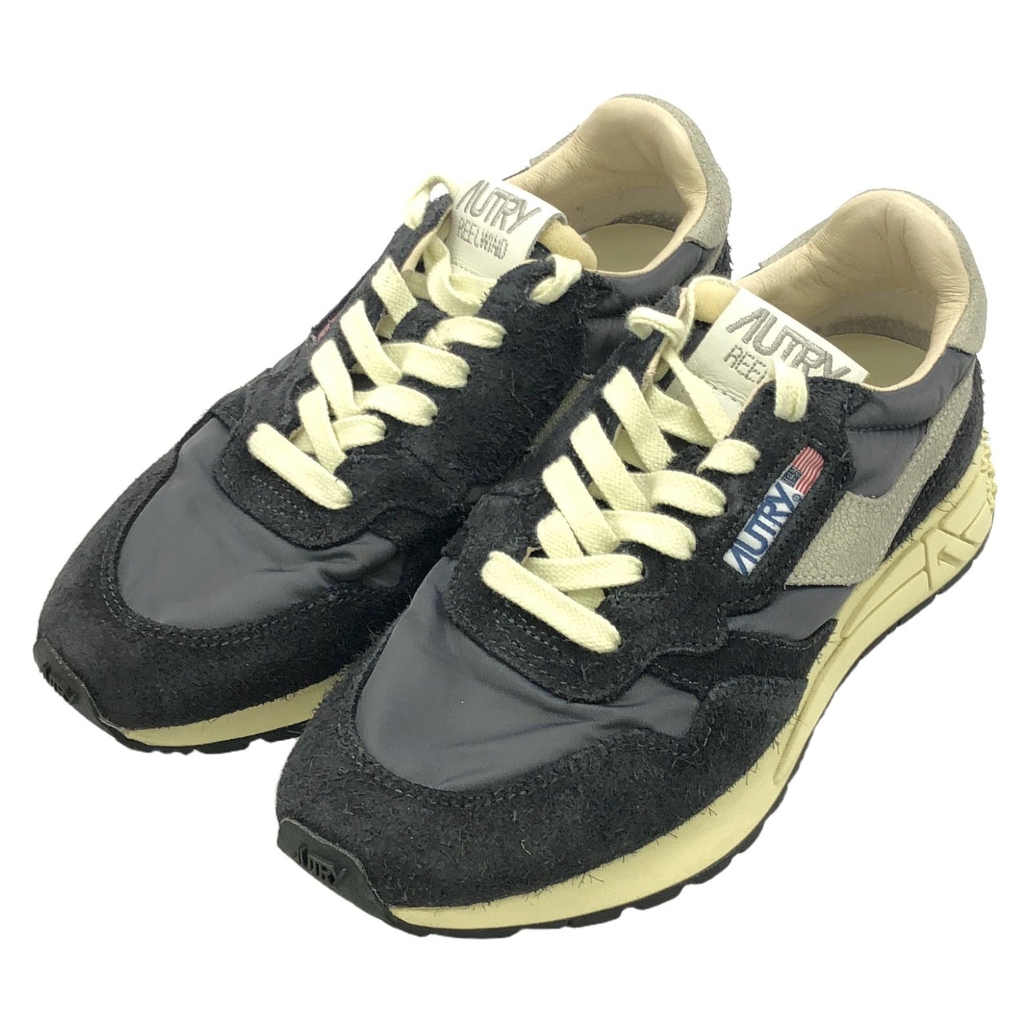 AUTRY Black Suede Sneakers - Timeless Elegance for Women