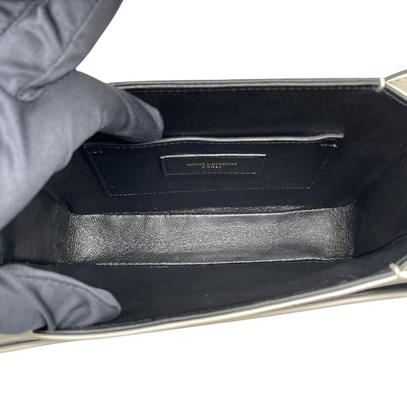 Saint Laurent LE61 Ivory Leather Shoulder Bag - Exquisite Elegance