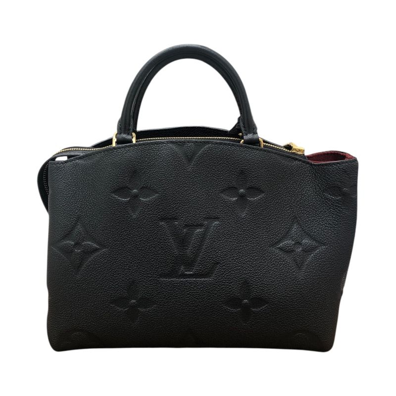 Louis Vuitton Petit Palais PM Black & Gold Monogram Empreinte Bag
