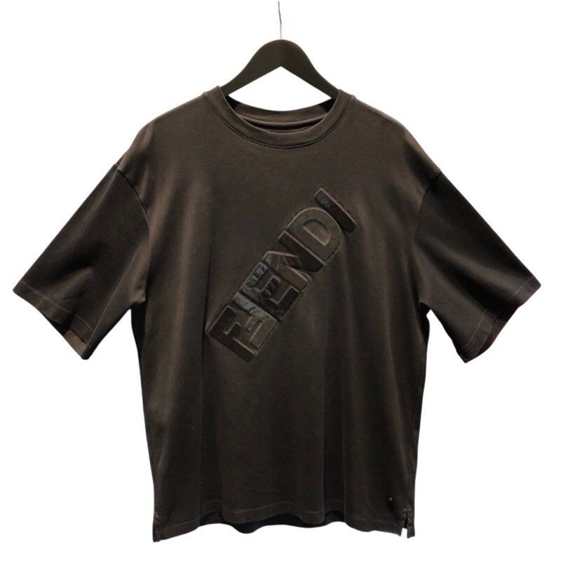 Fendi Logo Design Cotton T-Shirt for Men - Size M