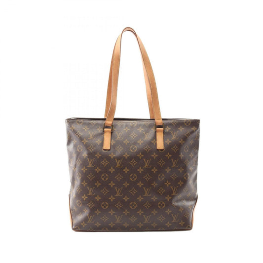 Louis Vuitton Cabas Mezzo Tote Bag - Timeless Elegance in Brown