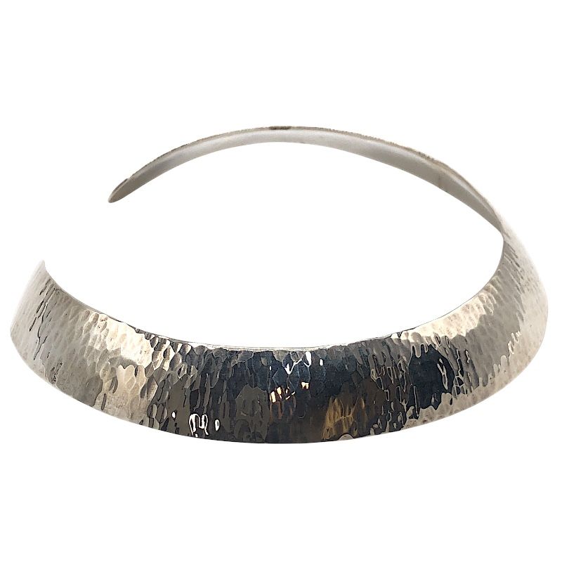 HERMES Silver Choker - Exquisite Ag925 Jewelry for Women