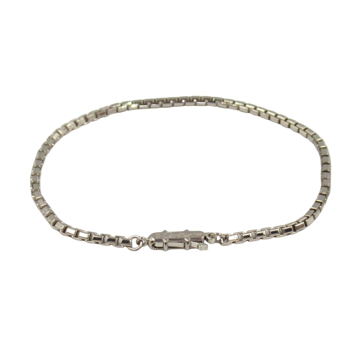 CARTIER Lanière Bracelet in K18 White Gold - Timeless Elegance