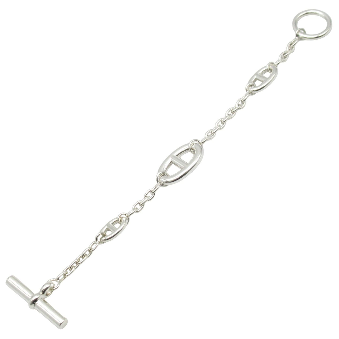 HERMES Chaine d'Ancre Flandrin Bracelet - Silver 925 - 15.5cm