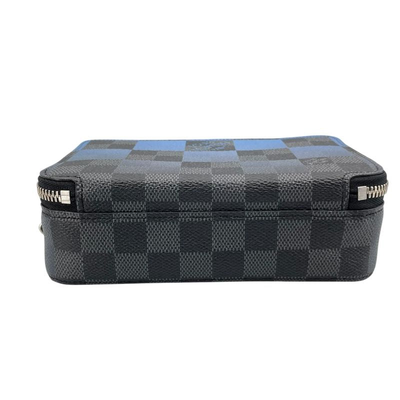 Louis Vuitton Alpha Wearable Wallet N60414 - Blue Damier Graphite