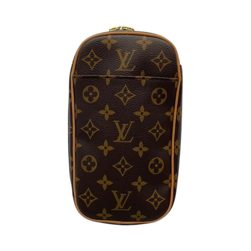 Louis Vuitton Monogram Canvas Pochette Gange M51870 - Brown