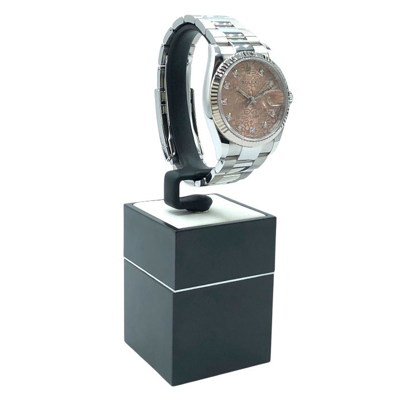 Rolex Datejust 36 Horicon 126234G - Pink Dial, Steel & White Gold