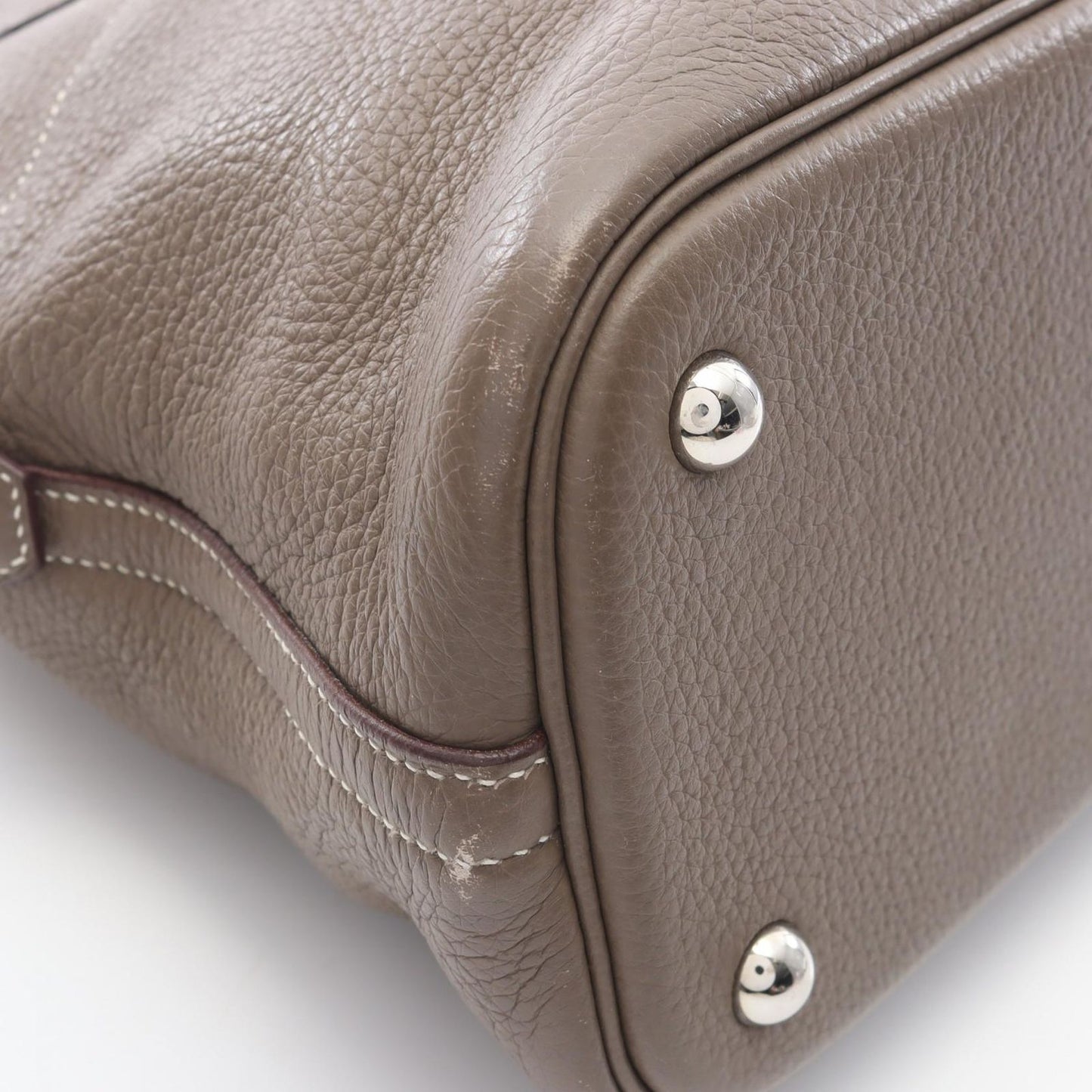 HERMES Bolide 31 Handbag in Etoupe - Timeless Elegance