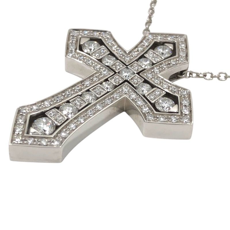Damiani Belle Époque Crown Diamond Necklace in 750WG