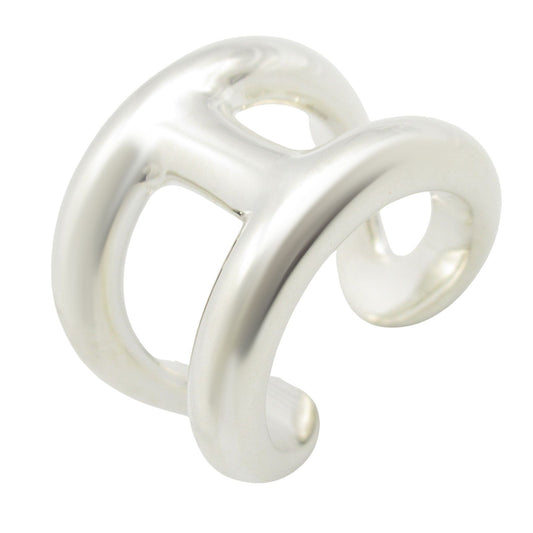 HERMES Osmoz Large Ring in Silver 925 - Unisex Elegance