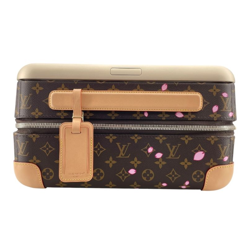 Louis Vuitton Horizon 55 Monogram Cherry Blossom Suitcase